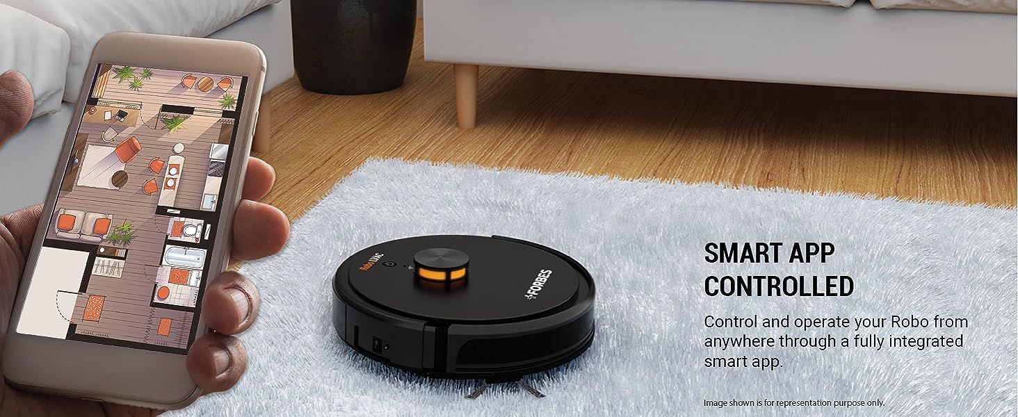 Eureka Forbes Robo L Vac Voice Vacuum Cleaner With Smart Voice Control